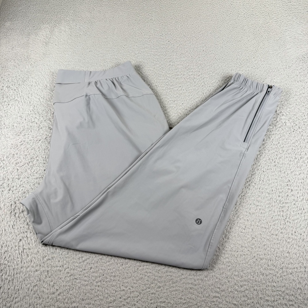 Lululemon Surge Joggers Mens XL Gray Performance Drawstrings Athletic Preppy